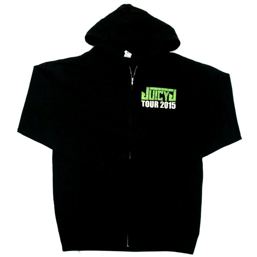 Juicy J The Hustle Continues Tour Hoodie - M